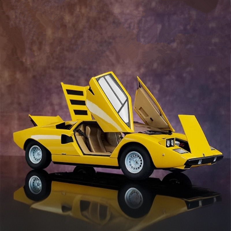 Model Kit Lamborghini - 1:32 Ölçekli Countach LP5000s Alaşımlı Spor