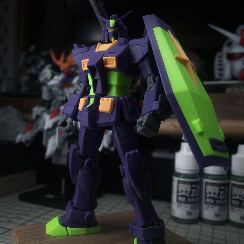 Model Kit Evangelion - HG 1/144 RX-78-2 GTO Yuanzu EVA