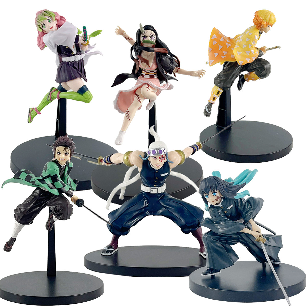 Model Kit Zenitsu - Anime Demon Slayer PVC Figürleri Nezuko