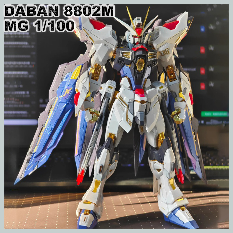 Model Kit Daban - Sıcak DABAN MG 1/100 8802M Strike