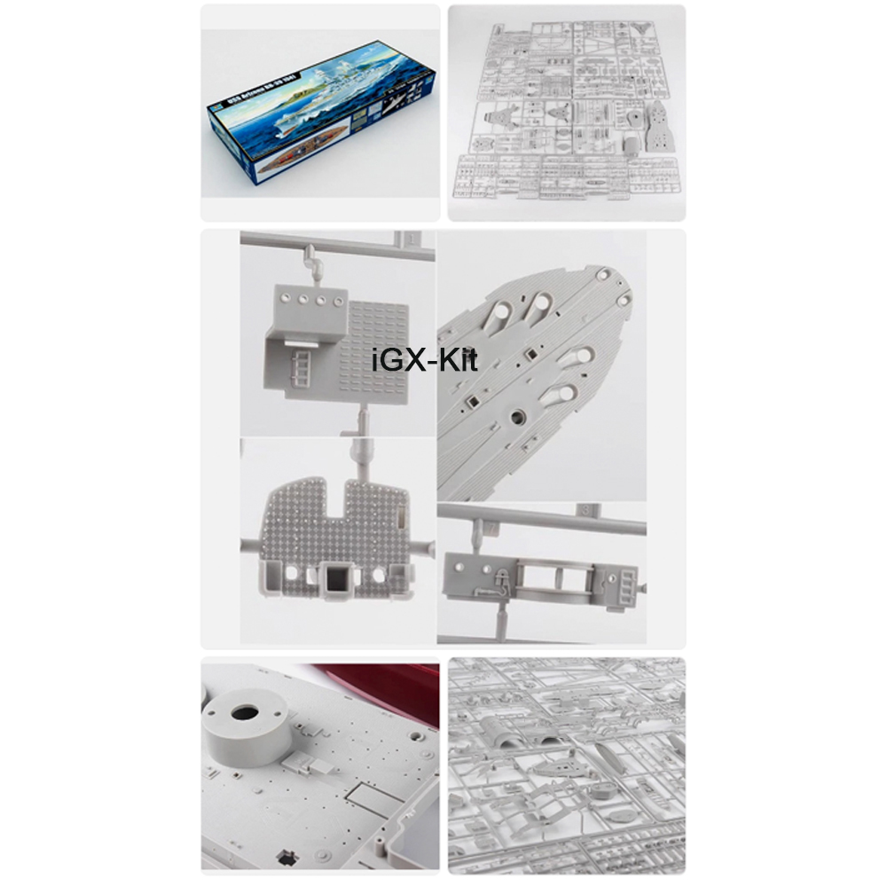 Model Kit Uss Arizona - Trompetçi 03701 1/200 Ölçekli USS Arizona
