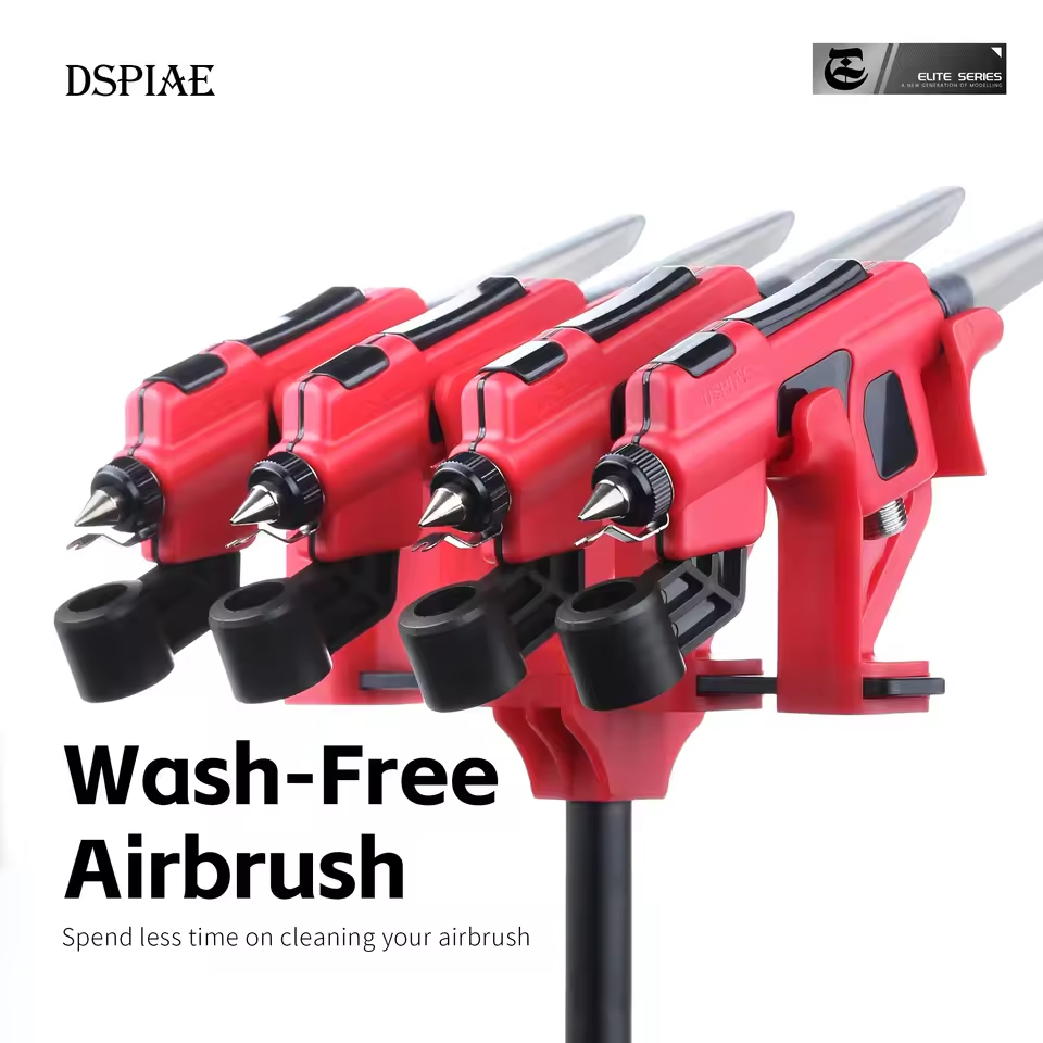 Model Kit Markers - DSPIAE PT-AB Yıkama Gerektirmeyen Airbrush, Gunpla