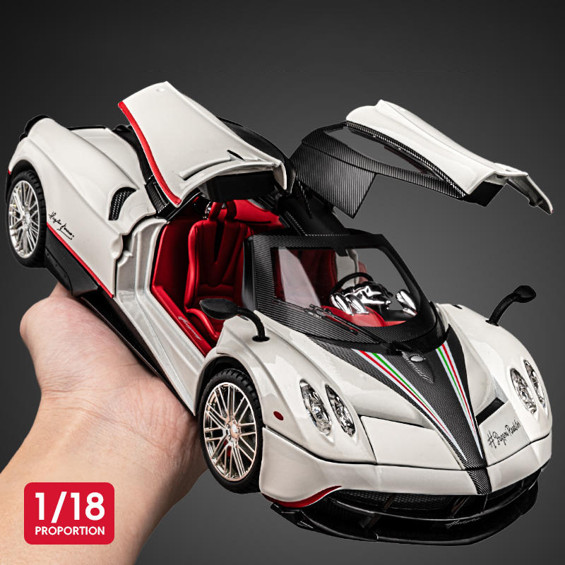 Model Kit Lamborghini - 1:18 Pagani Huayra Dinastia Supercar Alaşım