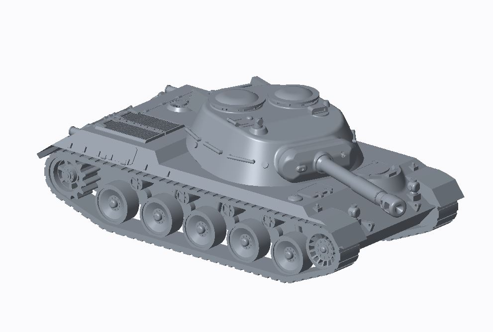 Model Kit Evangelion - 1/144 ölçek Spähpanzer Ru 251 hafif