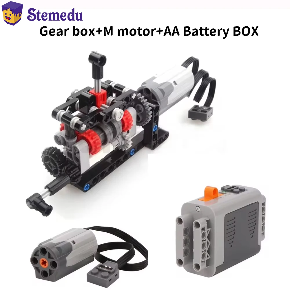Model Kit Manual - MOC yüksek teknoloji 4 hızları şanzıman