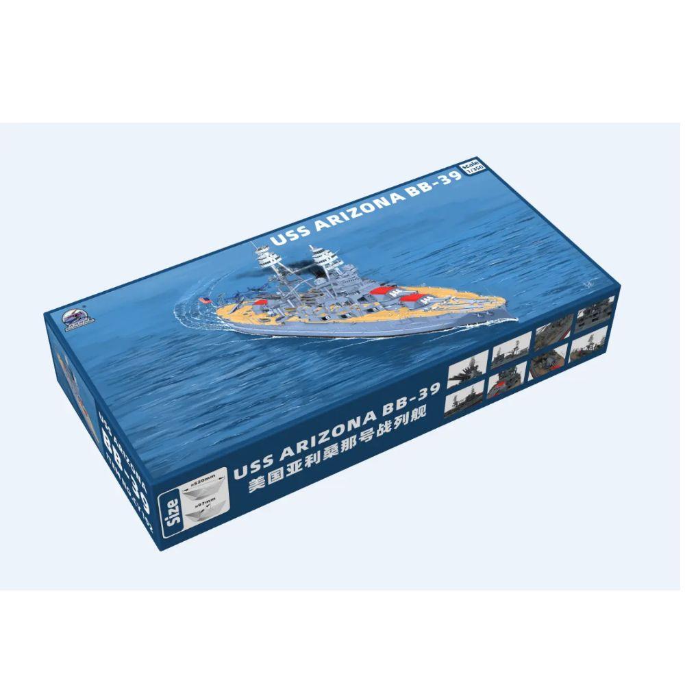 Model Kit Uss Arizona - CY CY102 1/350 Ölçekli USS ARIZONA
