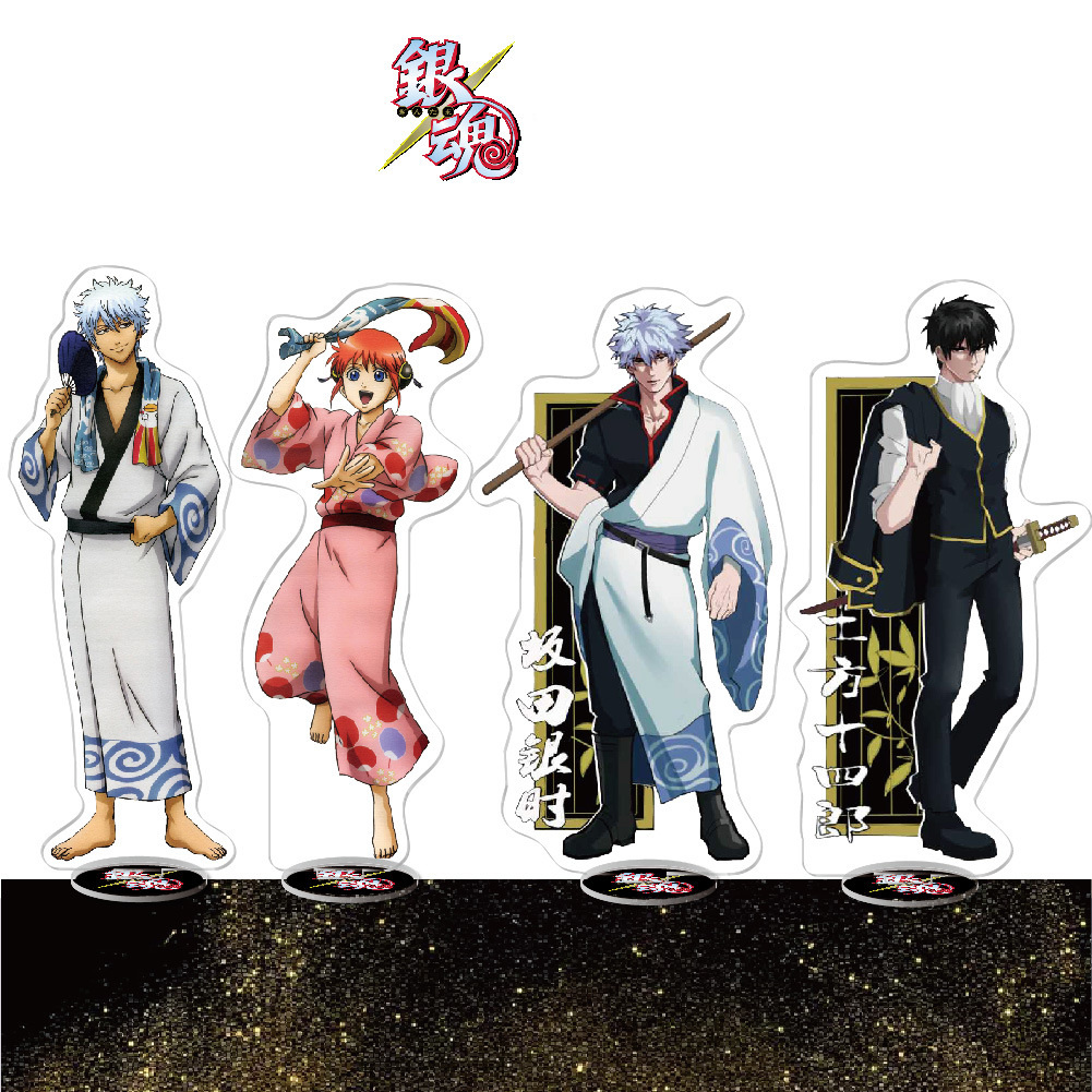 Model Kit Hg - Anime Gintama Akrilik Standı Yorozuya Gintoki