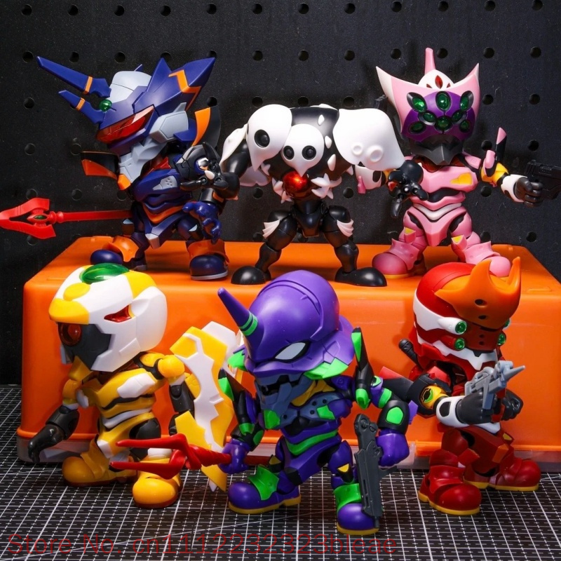 Model Kit Eva 02 - Stokta Bandai EVA Qmsv-C Kör Kutu