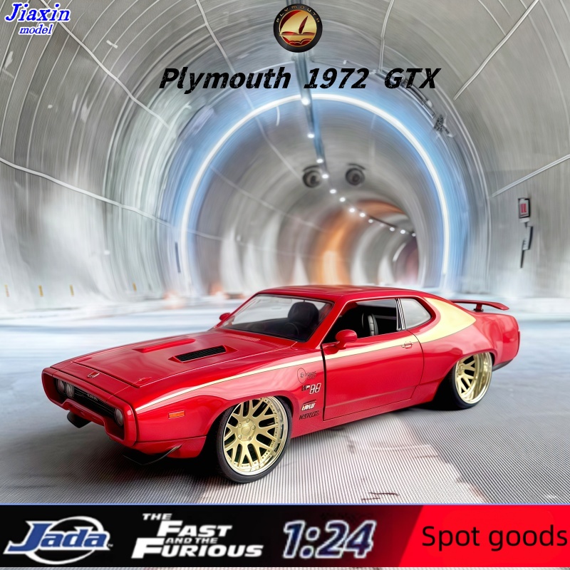 Model Kit Lamborghini - Jada 1/24 Plymouth 1972 GTX boyalı