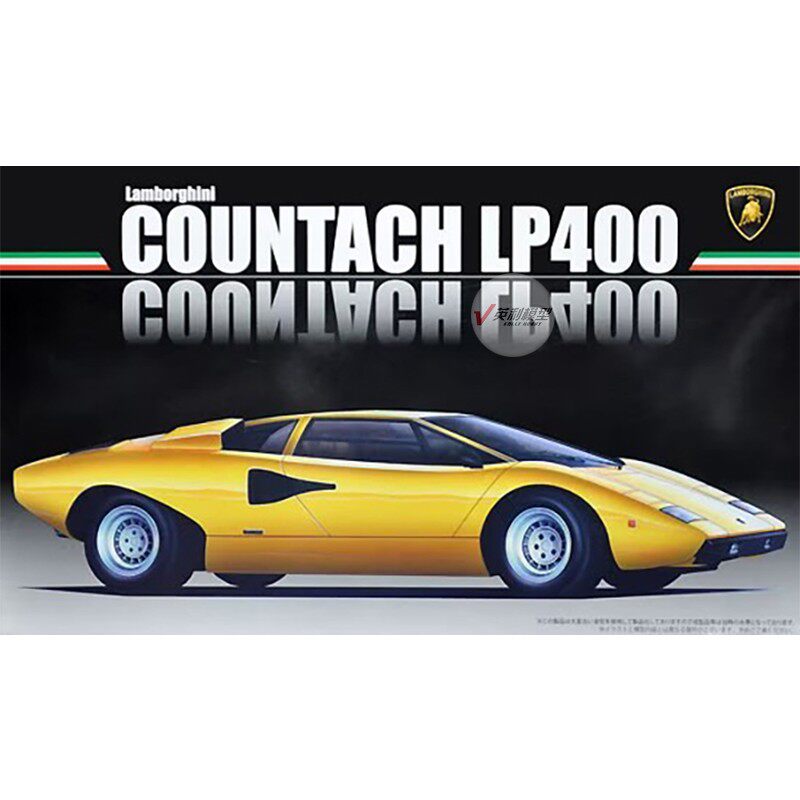 Model Kit Lamborghini - Prefabrik montaj modeli Fujimi-12654 1/24 Lamborghini