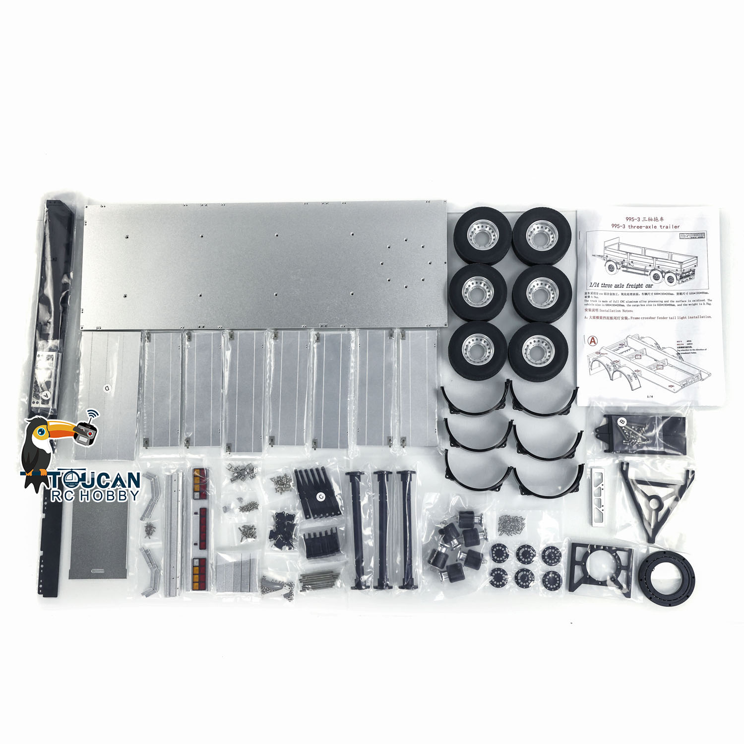 DG 1/14 RC Metal 3 Aks Tam Röm - Model Kit Hg incelemesi ve fiyatı