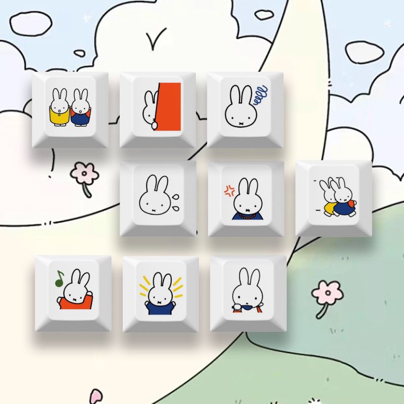 Yeni Miffy tavşan karikatür se - Model Kit Plastic incelemesi ve fiyatı