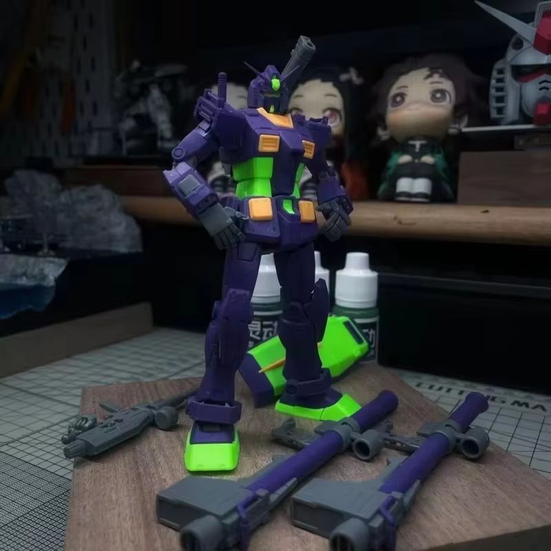 HG 1/144 RX-78-2 GTO Yuanzu EV - Model Kit Evangelion incelemesi ve fiyatı