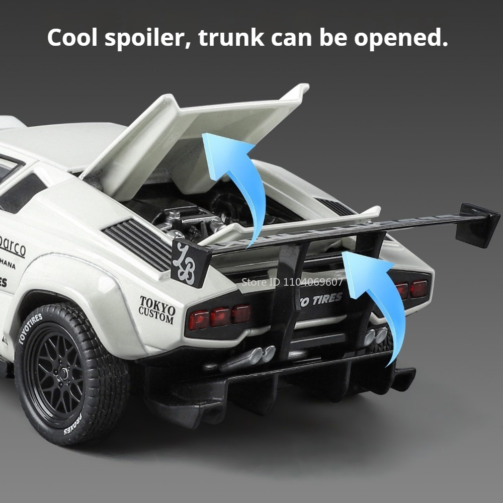 1:32 Ölçekli Supercar Countach - Model Kit Lamborghini incelemesi ve fiyatı