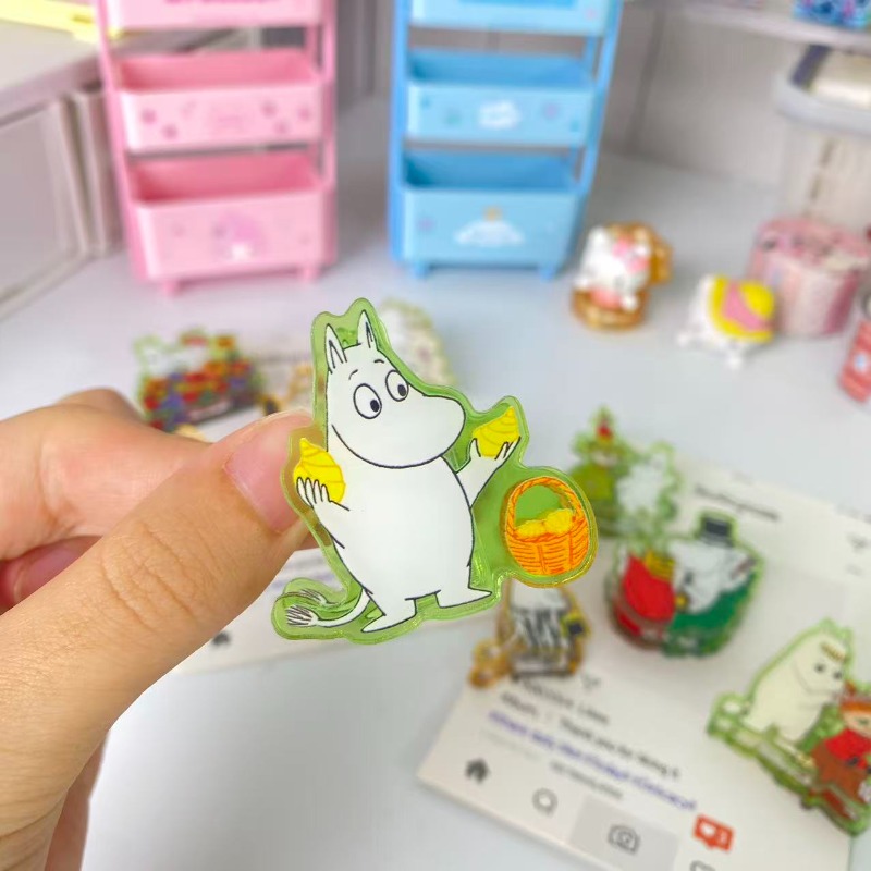 Moomin saklama klipsi Şık ve K - Model Kit Plastic incelemesi ve fiyatı