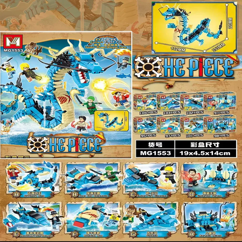 8in1 Tek Parça Yapı Taşları Ma - Model Kit Manual incelemesi ve fiyatı