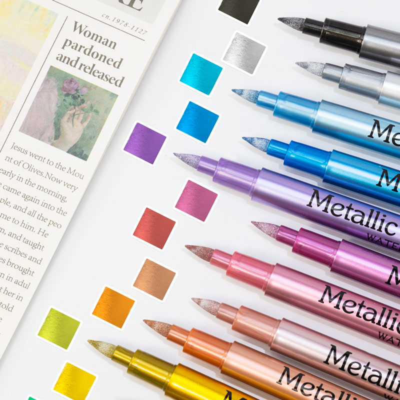GN 12 Renk Metalik Su Geçirmez - Model Kit Markers incelemesi ve fiyatı