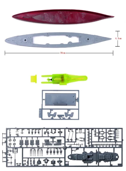 30 CM Trompetçi Montaj Modeli  - Model Kit Ship incelemesi ve fiyatı