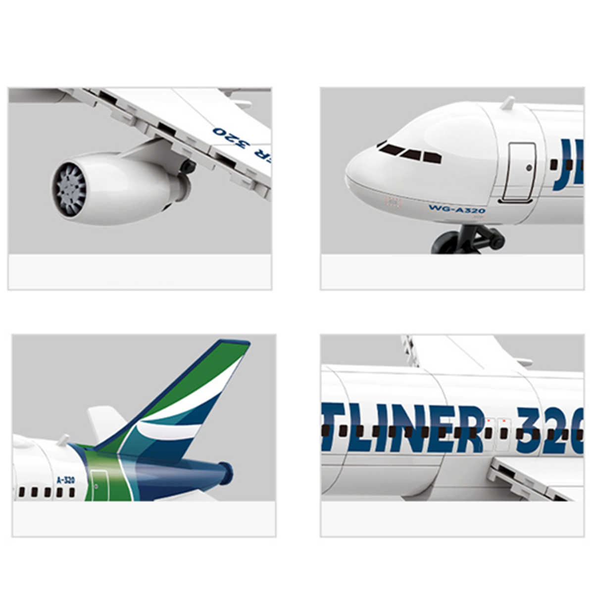 Model Uçak Havacılık A320 Hava - Model Kit Plastic incelemesi ve fiyatı