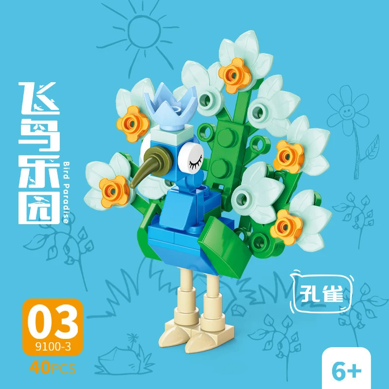 Tuğla Hayvan Kuş Cenneti Karga - Model Kit Plastic incelemesi ve fiyatı