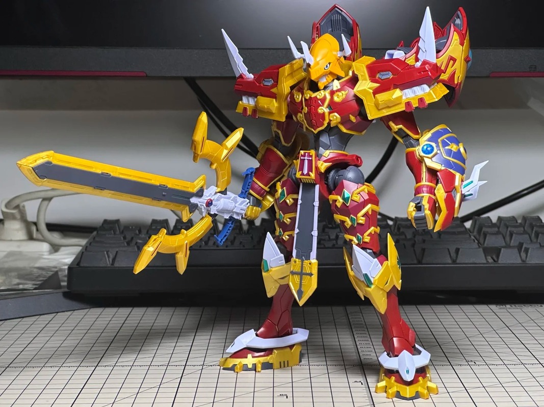 Stokta Yeni Bandai Frs Digimon - Model Kit Kaisergreymon incelemesi ve fiyatı