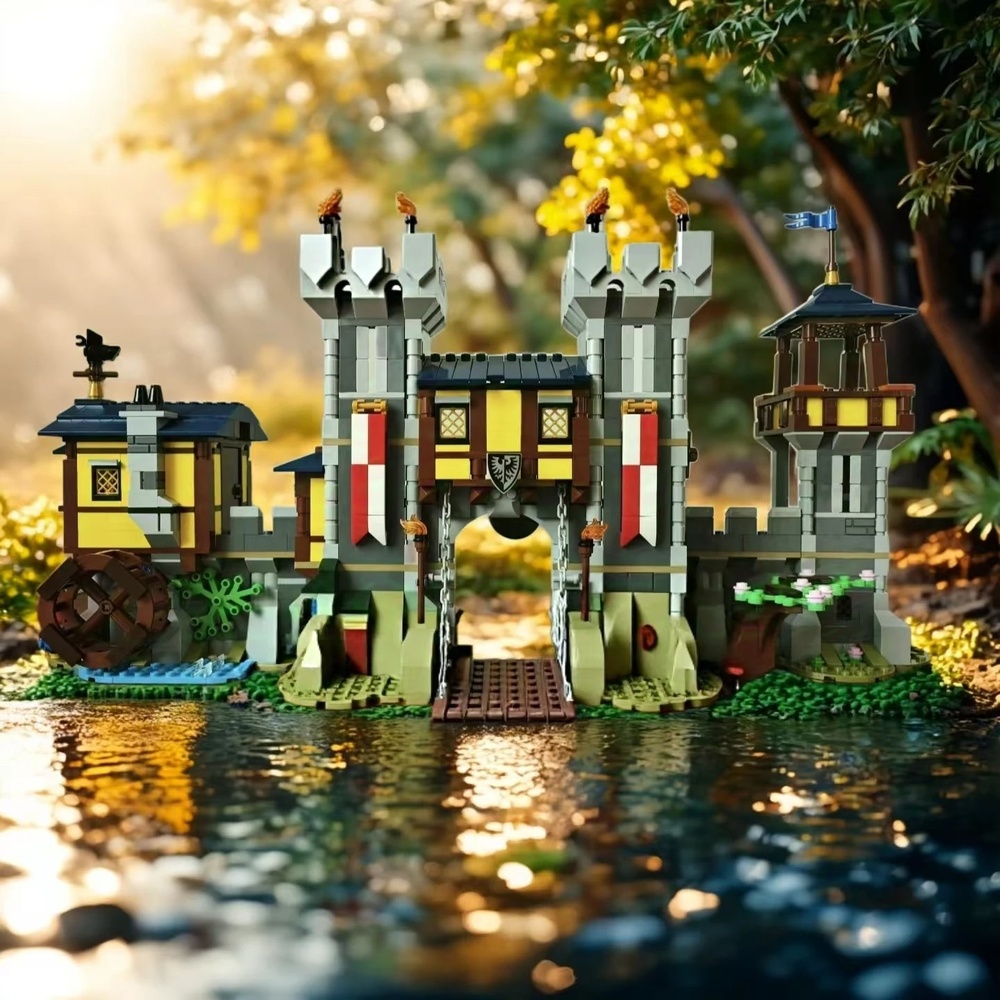 1426 adet yeni ortaçağ kalesi  - Model Kit Plastic incelemesi ve fiyatı