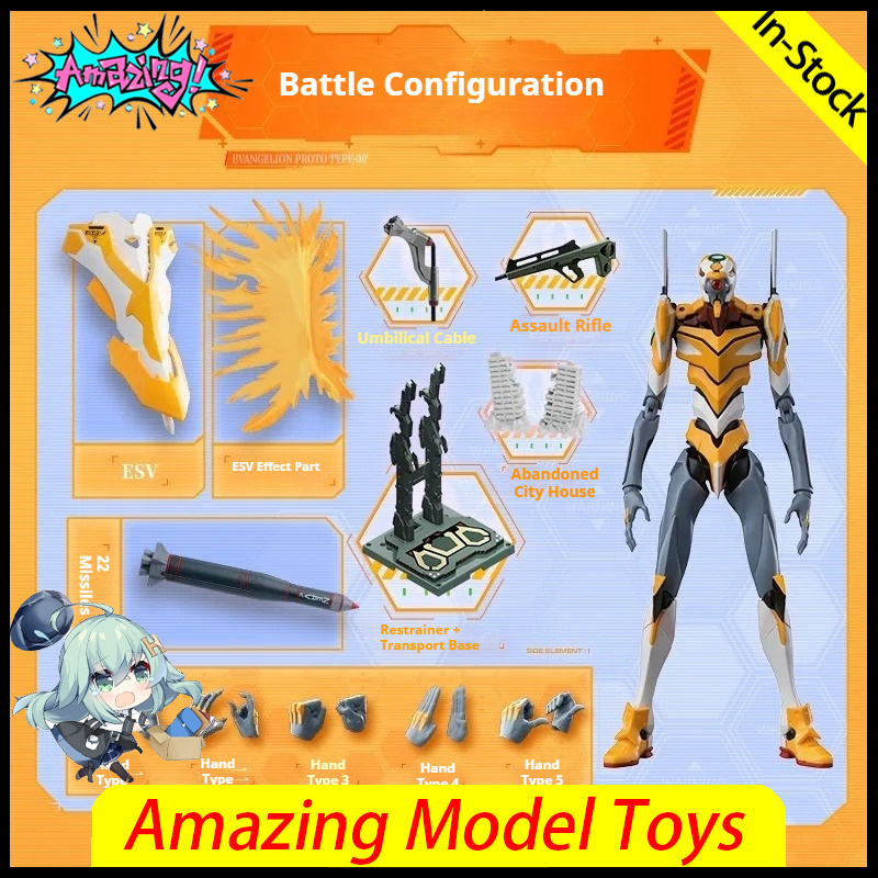 Stokta Blokees Yeni Yüzyıl Eva - Model Kit Evangelion incelemesi ve fiyatı