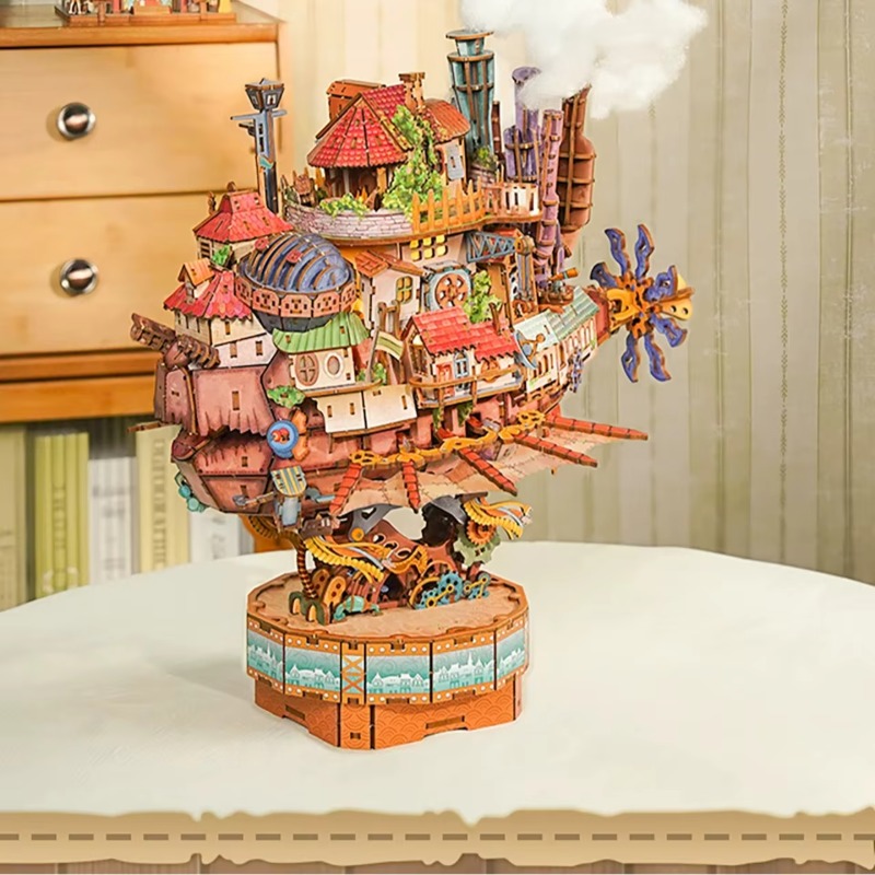 Orijinal Seyahat Gemisi Howl'u - Model Kit Manual incelemesi ve fiyatı