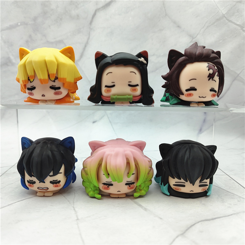 6 adet/1 takım Anime iblis Say - Model Kit Zenitsu incelemesi ve fiyatı