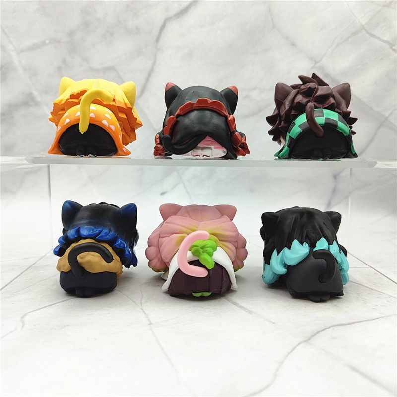 6 adet/1 takım Anime iblis Say - Model Kit Zenitsu incelemesi ve fiyatı